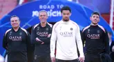 Duel panas antara Paris Saint-Germain (PSG) dan Arsenal akan tersaji di semifinal Liga Champions. Pertandingan pertama akan digelar di Emirates Stadium, Rabu (30/4/2025) dini hari WIB. (Adam Davy/PA via AP)  /PA via AP)