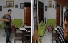 Viral Aksi Maling Masuk ke Rumah Warga yang Diduga Tengah Mudik, Santai Memindahkan CCTV