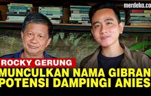 VIDEO: Jawaban Gibran Disebut Rocky Gerung Potensial jadi Cawapres Anies Baswedan