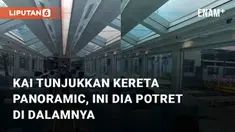 PT Kereta Api Indonesia (KAI) pamerkan inovasi dengan meluncurkan kereta panoramic mengundang perhatian