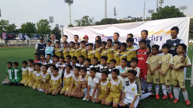 Asiana Soccer School menggelar launching tim untuk berkiprah di ajang Gothia Cup China 2019, mulai 10 hingga 16 Agustus 2019.