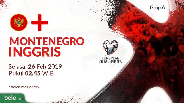 Montenegro Vs Inggris