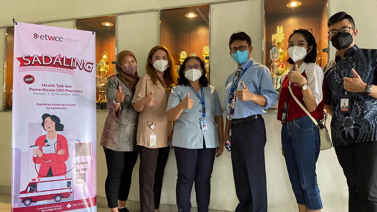 Eka Hospital Skrining Kanker Payudara Gratis Untuk Karyawan Perempuan