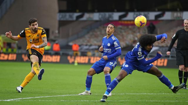 FOTO: Imbang 0-0 dengan Wolverhampton, Leicester City Tertahan di Posisi 3 Klasemen Sementara