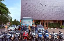 Polda Banten Ringkus 6 Tersangka Pengangkutan Motor Tanpa Dokumen, 16 Unit Diamankan