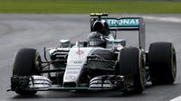 Nico Rosberg, kembali mencatat waktu tercepat di sesi latihan bebas 3 Grand Prix (GP) Meksiko, Minggu (1/11/2015) dini hari WIB.