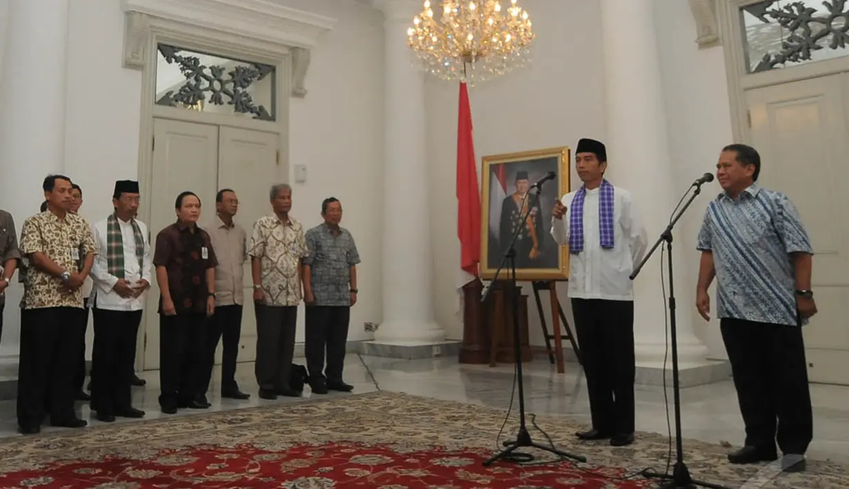 Jokowi menyatakan normalisasi ini akan membantu Jakarta keluar dari masalah banjir. Pemprov DKI bertugas untuk membebaskan lahan sementara pengerjaan fisiknya akan dikerjakan oleh KemenPU (Liputan6.com/Herman Zakharia).