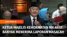 Ketua Majelis Kehormatan Mahkamah Konstitusi atau MKMK, Jimly Asshiddiqie mengaku menerima banyak sekali laporan masalah yang dihadapi dalam perkara dugaan pelanggaran etik yang melibatkan sembilan Hakim MK.