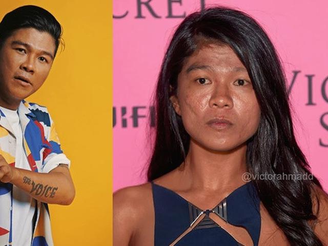 6 Editan Foto Seleb Cowok Berambut Panjang Ini Bikin Ketawa Geli Hot Liputan6 Com