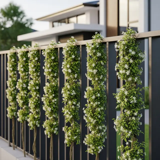 Tanaman Hias Cocok Buat Pagar Minimalis (Image by Gemini AI)