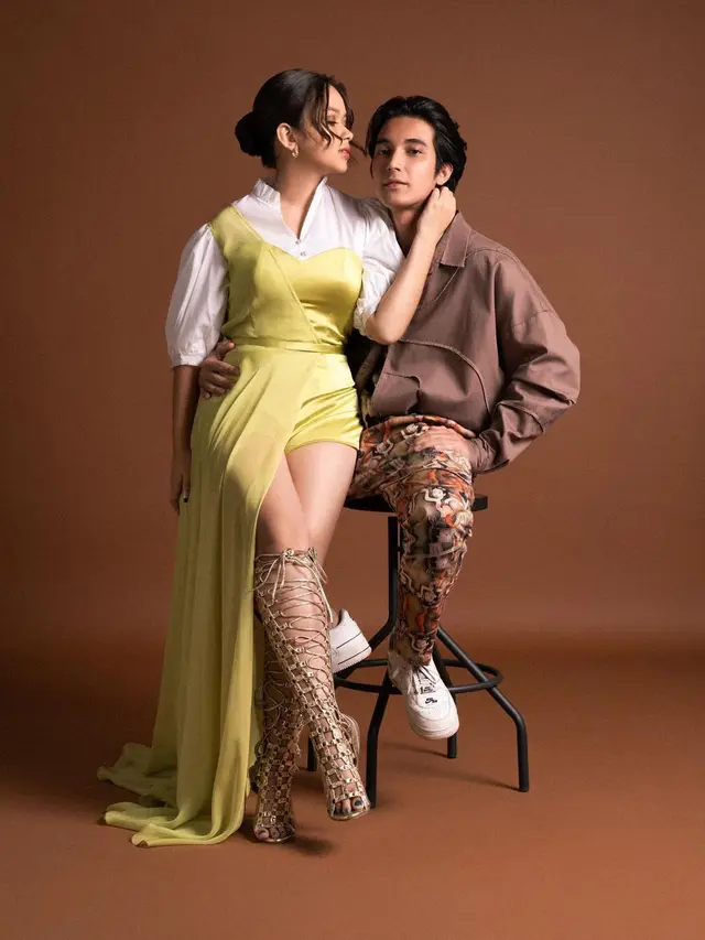 Rebecca Klopper dan Junior Roberts (Foto: Instagram/@winstongomez)