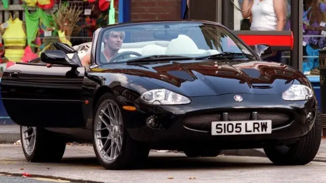 David Beckham Jaguar XK8