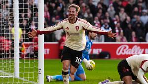 Kemenangan ini membuat Liverpool menempati posisi keenam klasemen Liga Inggris 2025/2026 dengan koleksi 45 poin. (AP Photo/PA/Nick Potts)