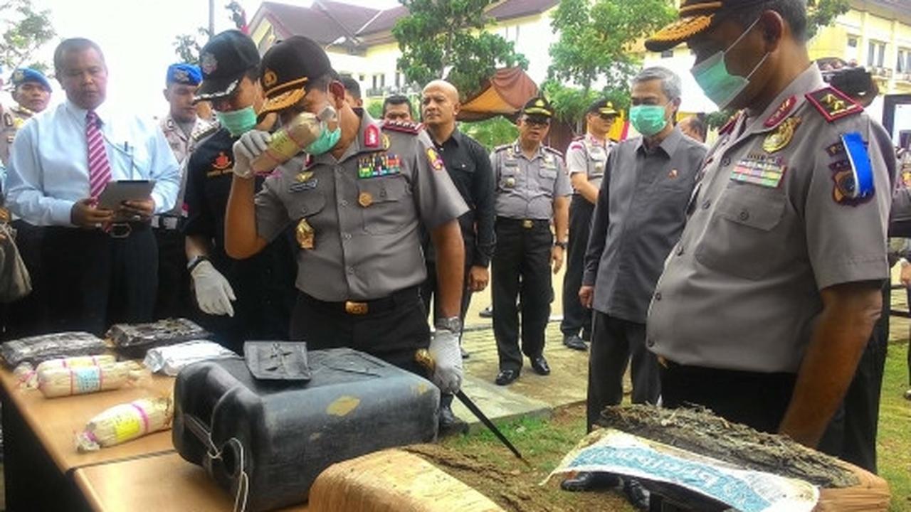 Kapolri pimpin pemusnahan 1,7 ton ganja di Aceh