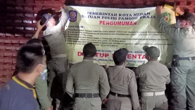 Langgar Aturan PPKM, Bobby Nasution Segel 3 Tempat Hiburan Malam