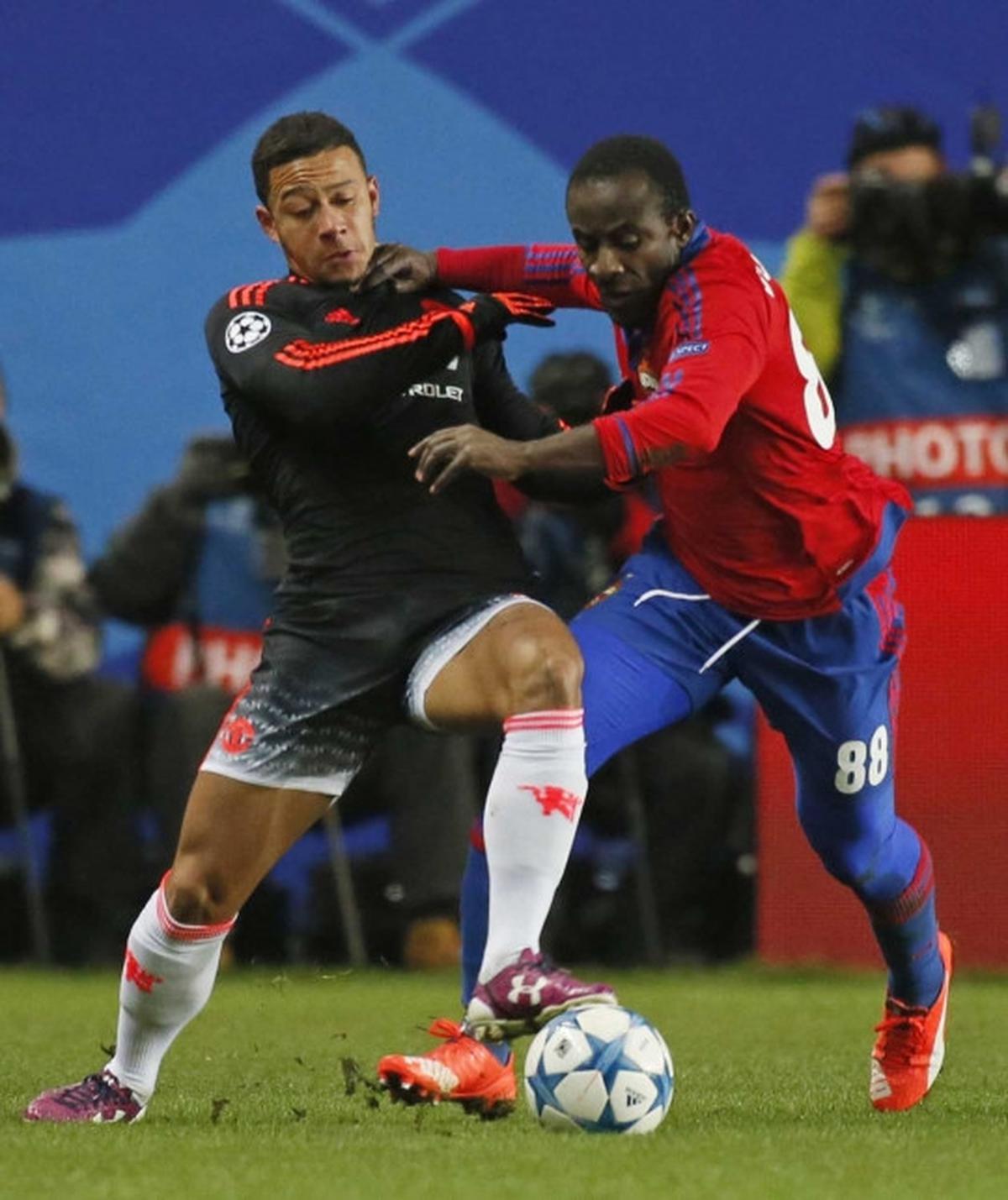CSKA Moscow tahan imbang Manchester United 1-1