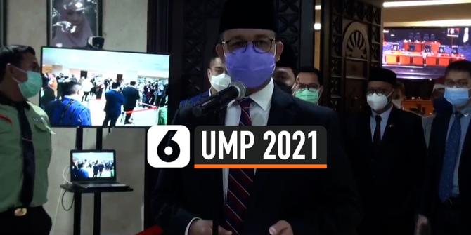 VIDEO: Gubernur DKI Jakarta Anies Baswedan Umumkan UMP Jakarta 2021
