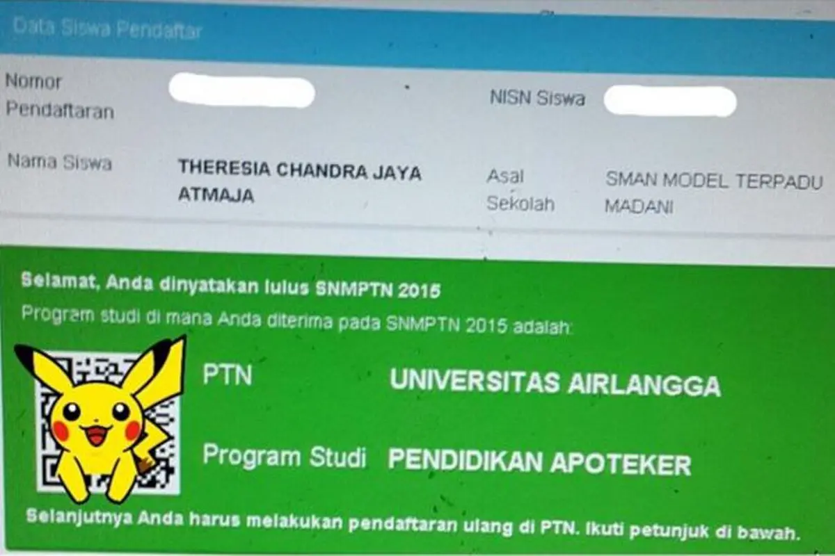 Daftar SNMPTN, Ini 10 Foto Kartu Peserta yang Ramaikan Instagram