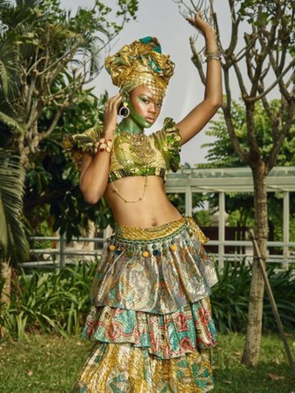 Festival Equatorial Guinea Bodypainting (Sumber: Allafrica)
