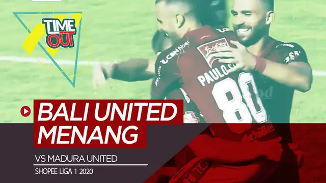 Berita video Time Out Shopee Liga 1 2020 kali ini membahas salah satu pertandingan pada pekan ketiga yaitu antara Bali United melawan Madura United.