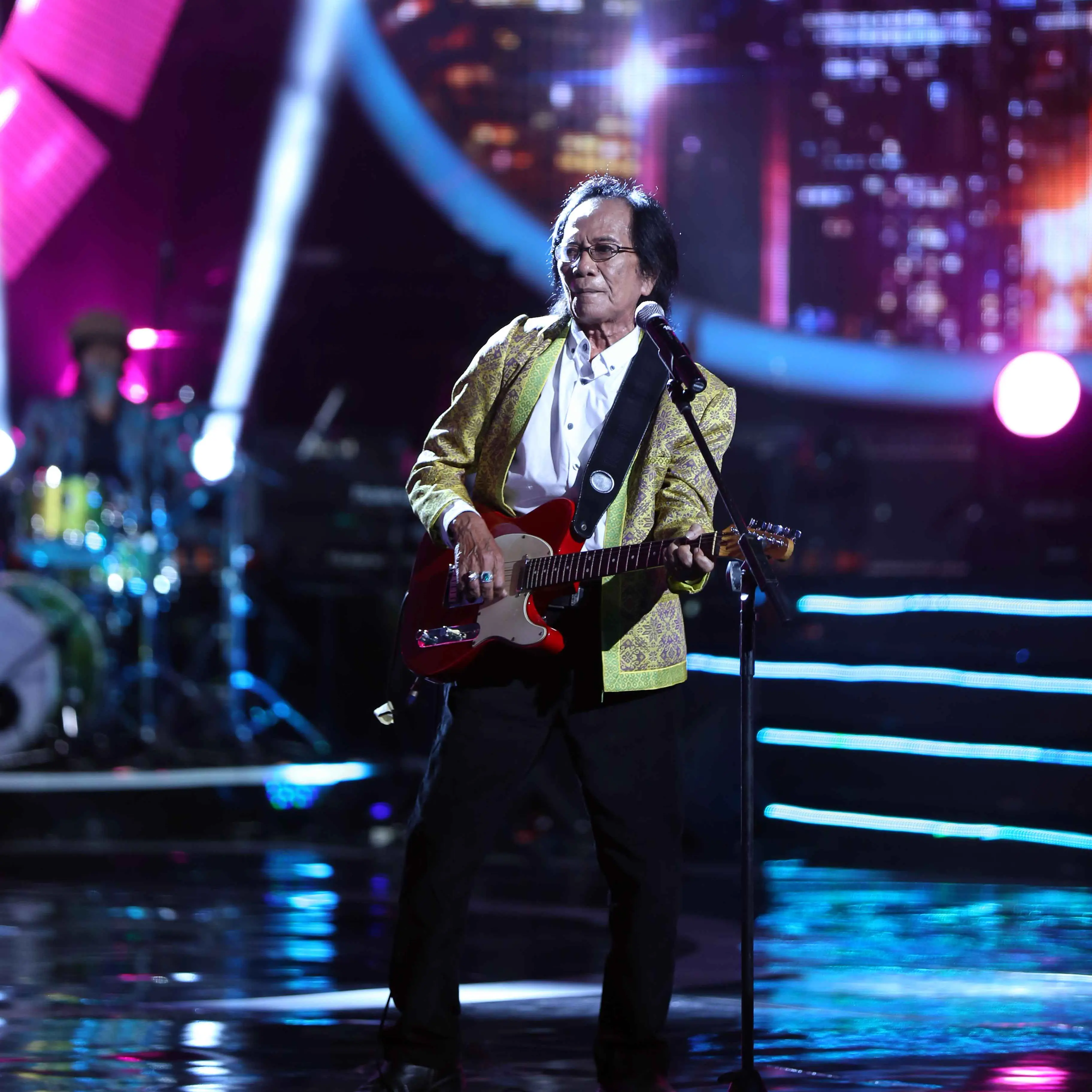 Yon Koeswoyo. pentolan Koes Plus (Nurwahyunan/Bintang.com)