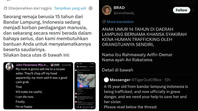 Viral Anak di Bandar Lampung Mengaku Dijual Orang Tua, Polisi Ungkap Fakta Sebenarnya