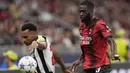 Terlebih lawannya adalah Newcastle, si pendatang baru di Liga Champions setelah absen sangat lama. (AP Photo/Antonio Calanni)