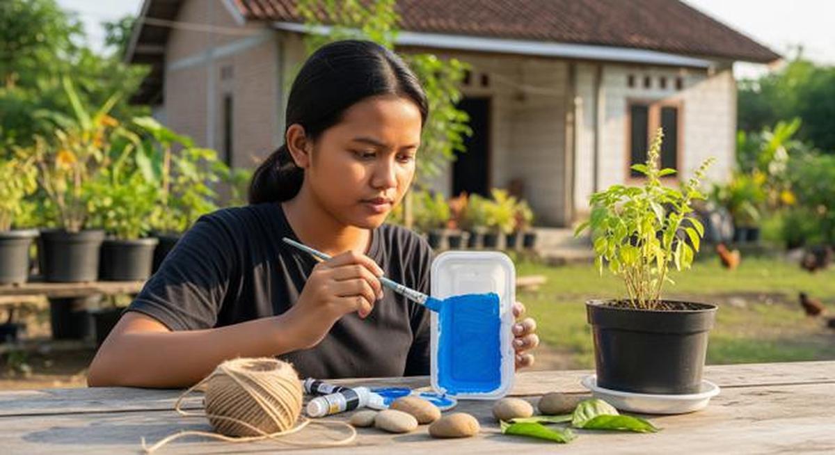 Cara Membuat Pot Tanaman dari Thinwall Bekas, Simpel dan Jadi Peluang Usaha
