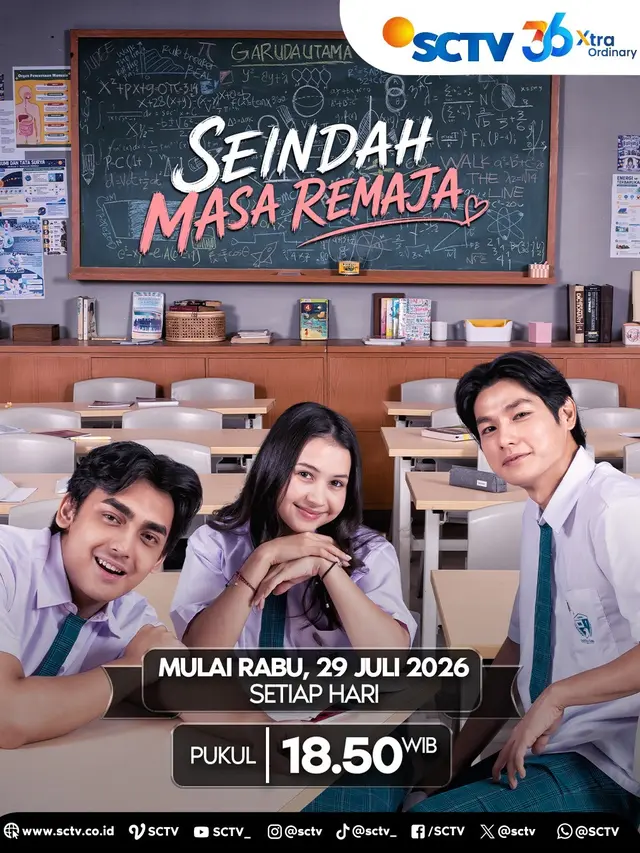 Sinetron SCTV Seindah Masa Remaja. (SCTV)