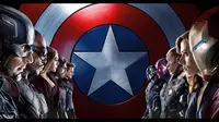 Banner Captain America (Liputan6.com/Deisy Rika)