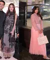 Aurel Hermansyah tampil elegan dalam maxi dress hitam dengan detail motif bunga yang memberikan kesan mewah namun simpel. Ia memadukan penampilannya dengan mini hand bag hitam yang memberikan sentuhan chic. [@aurelie.hermansyah].