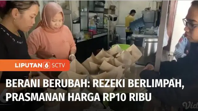 Di Kabupaten Malang, sebuah warung prasmanan menyediakan menu all you can eat seharga Rp10.000. Juansih sengaja membuka warung makan agar semua orang bisa makan dengan harga murah. Meski harganya murah meriah, dirinya bisa meraup cuan hingga mempeker...