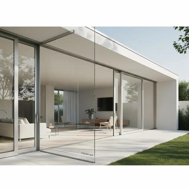 Gambar Rumah Minimalis dengan Pintu Anti Ular yang Estetik (Image by Gemini AI)