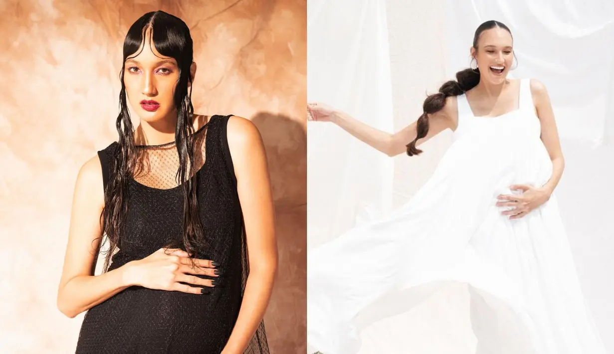 Sambut anak keduanya dengan Dimas Anggara, Nadine Chandrawinata abadikan momen lewat maternity shoot [@nadinelist]