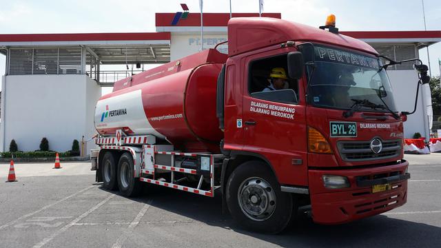 Truk Tangki Pertamina