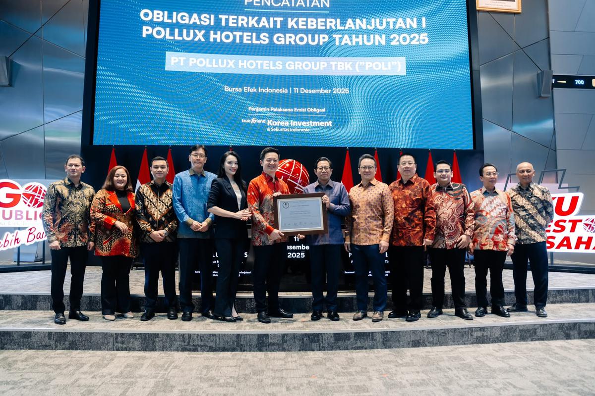 Obligasi Rp500 Miliar, Pollux Hotels Raih Predikat Tertinggi