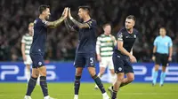 Glasgow Celtic yang berlaga di Grup E menderita dua kekalahan dari Feyenoord dan Lazio. Pada matchday pertama Glasgow Celtic yang melawat ke kandang Feyenoord (20/9/2023) kalah 0-1. Sementara pada matchday kedua saat menjamu tamunya Lazio (3/10/2023) Glasgow Celtic kembali takluk 1-2. (PA via AP Photo/Andrew Milligan)