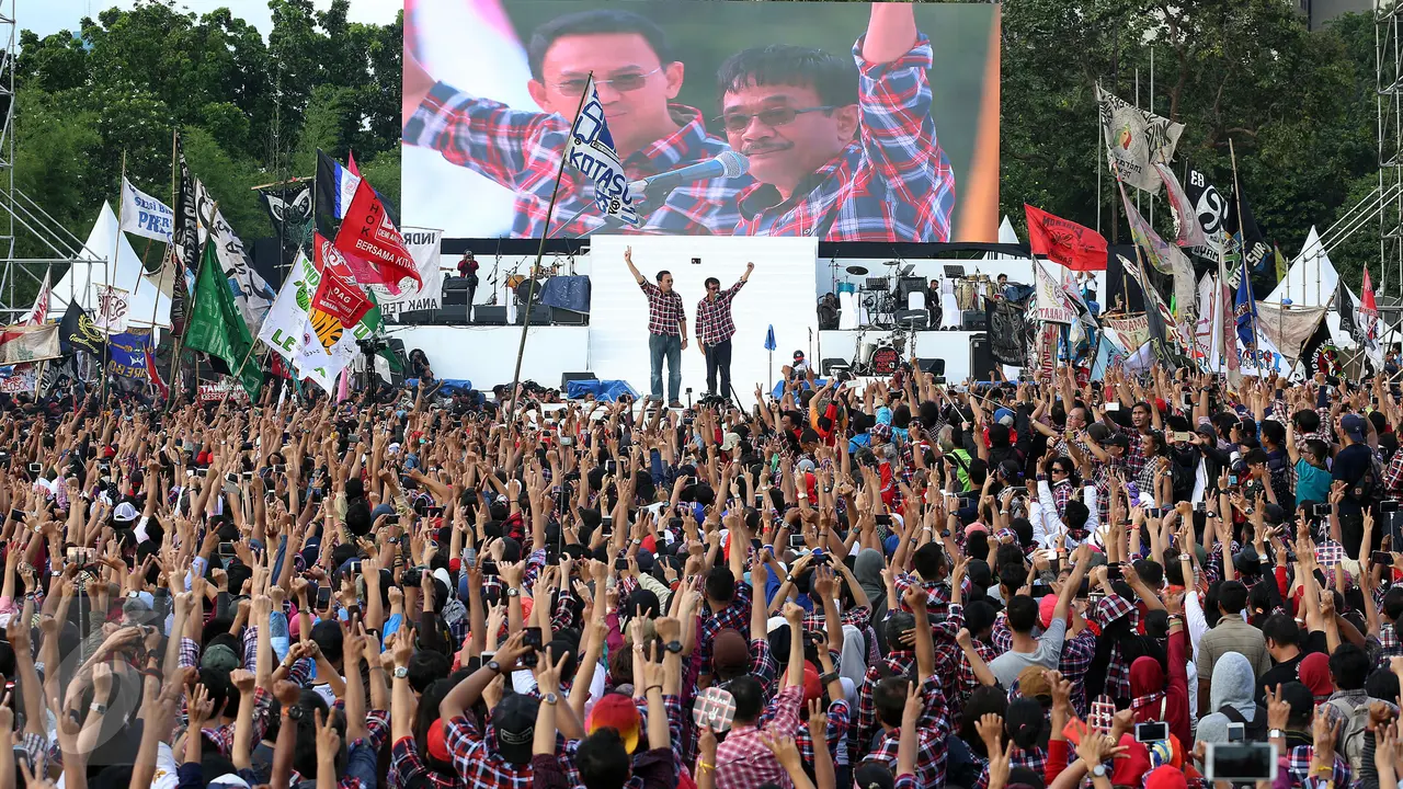 Konser Gue 2, Megawati Coblos Nomor Urut 2