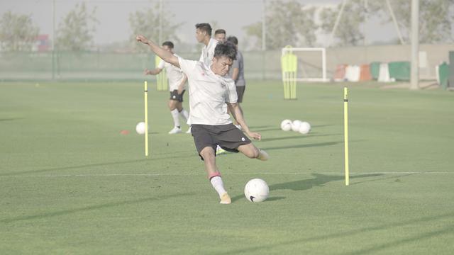 Witan Sulaeman sudah mulai berlatih bersama Timnas Indonesia di Dubai, Uni Emirat Arab (UEA).