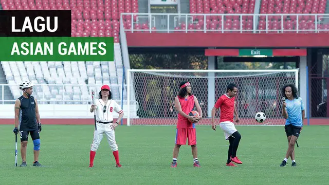 Berita video behind the scene pembuatan video klip lagu Slank featuring Dipha Barus untuk Asian Games, (Non Political) Asian Dance.