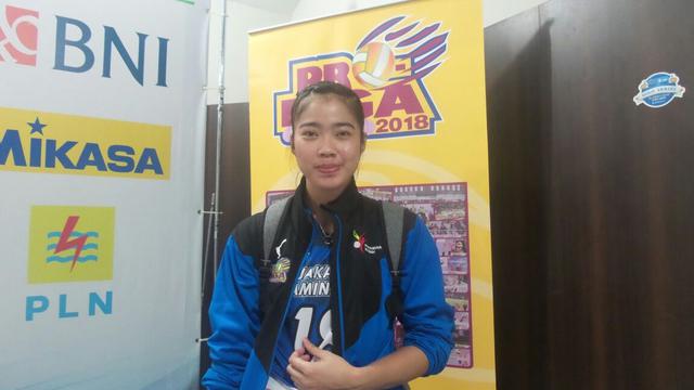 Kapten Jakarta Pertamina Energi, Novia Andriyanti