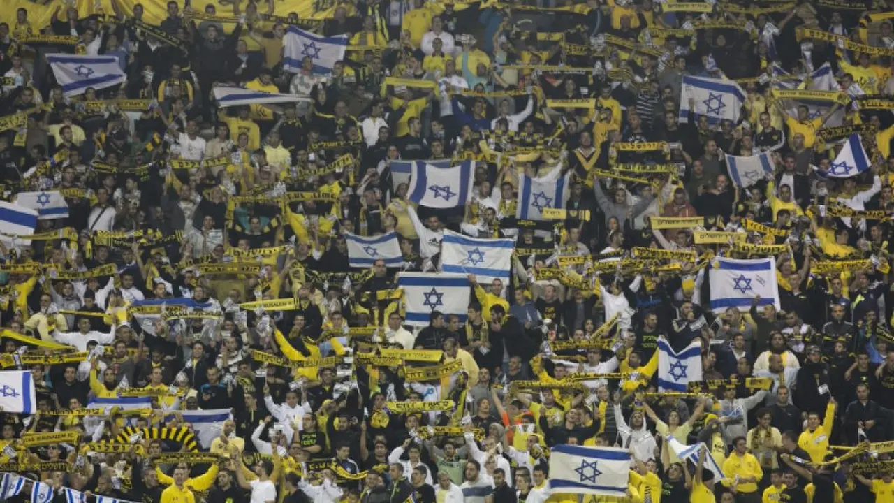 Ilustrasi suporter klub Israel Beitar Jerussalem