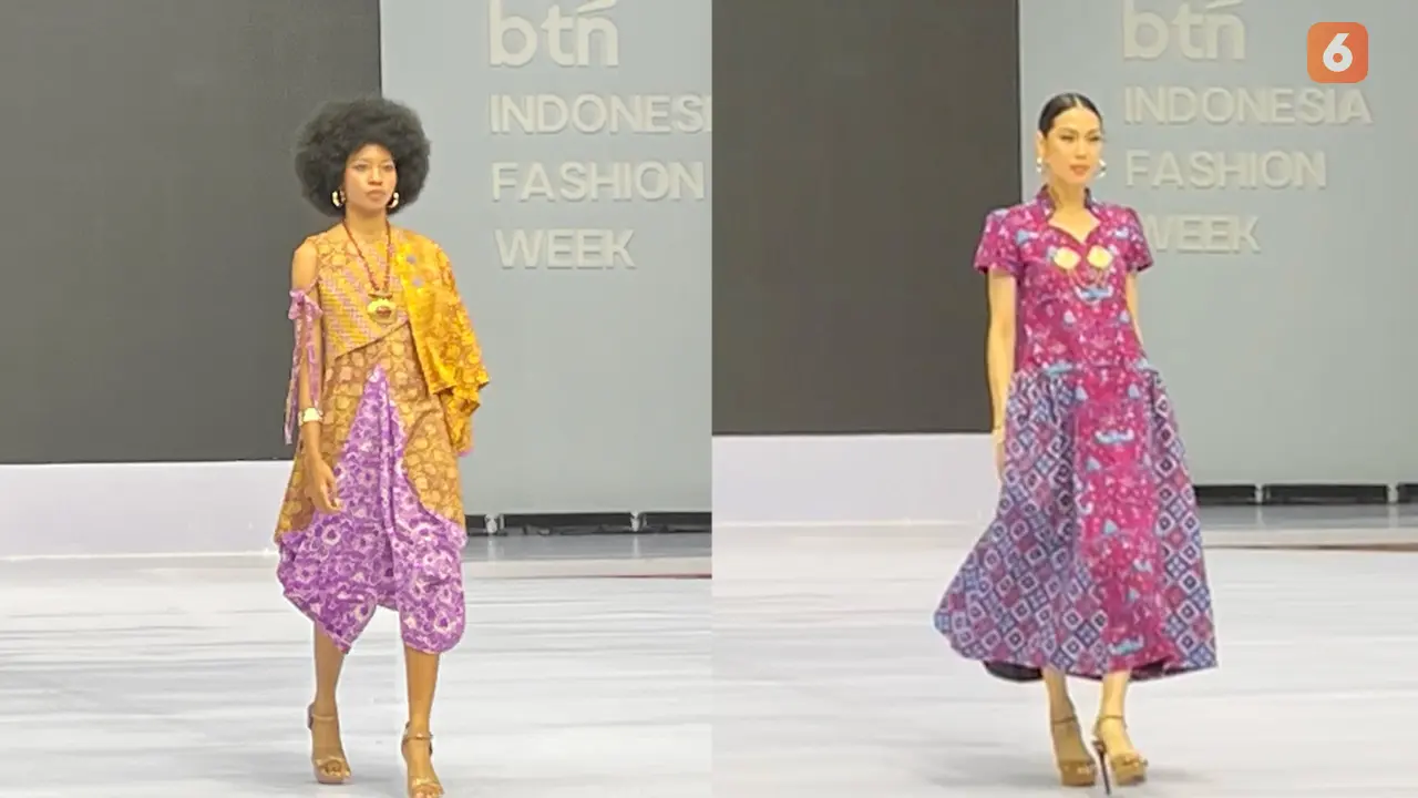Tampilan Cantik Wastra Batik Solo Jatukrama Amerta di IFW 2025