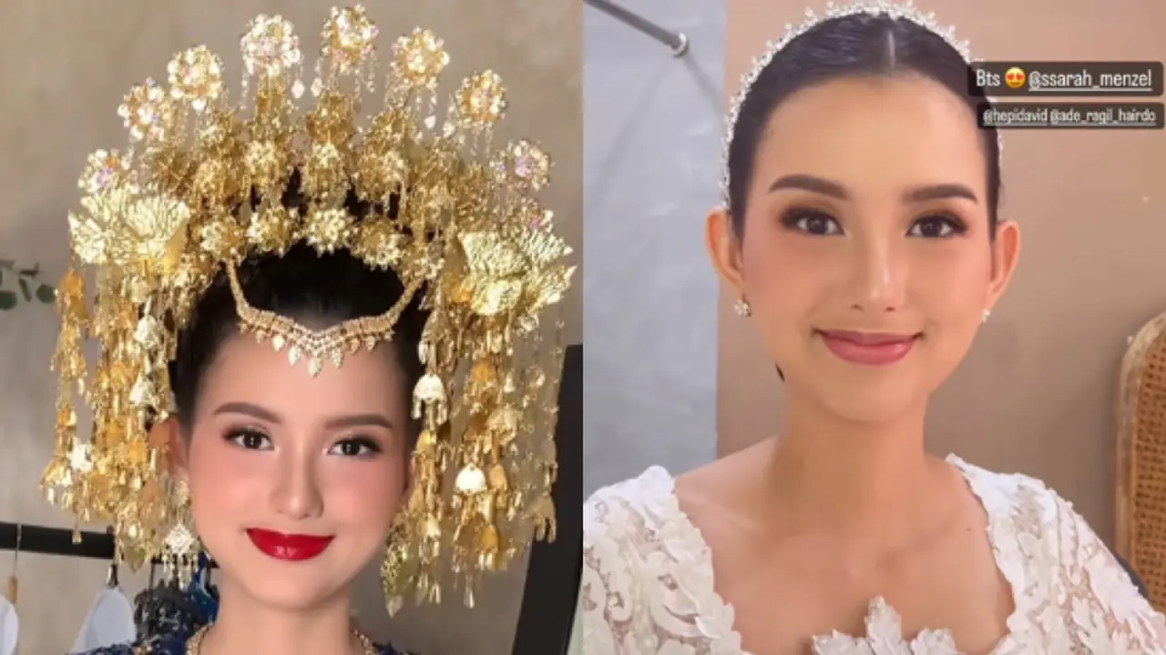 Tampilan Terbaru Sarah Menzel Calon Istri Azriel Hermansyah,