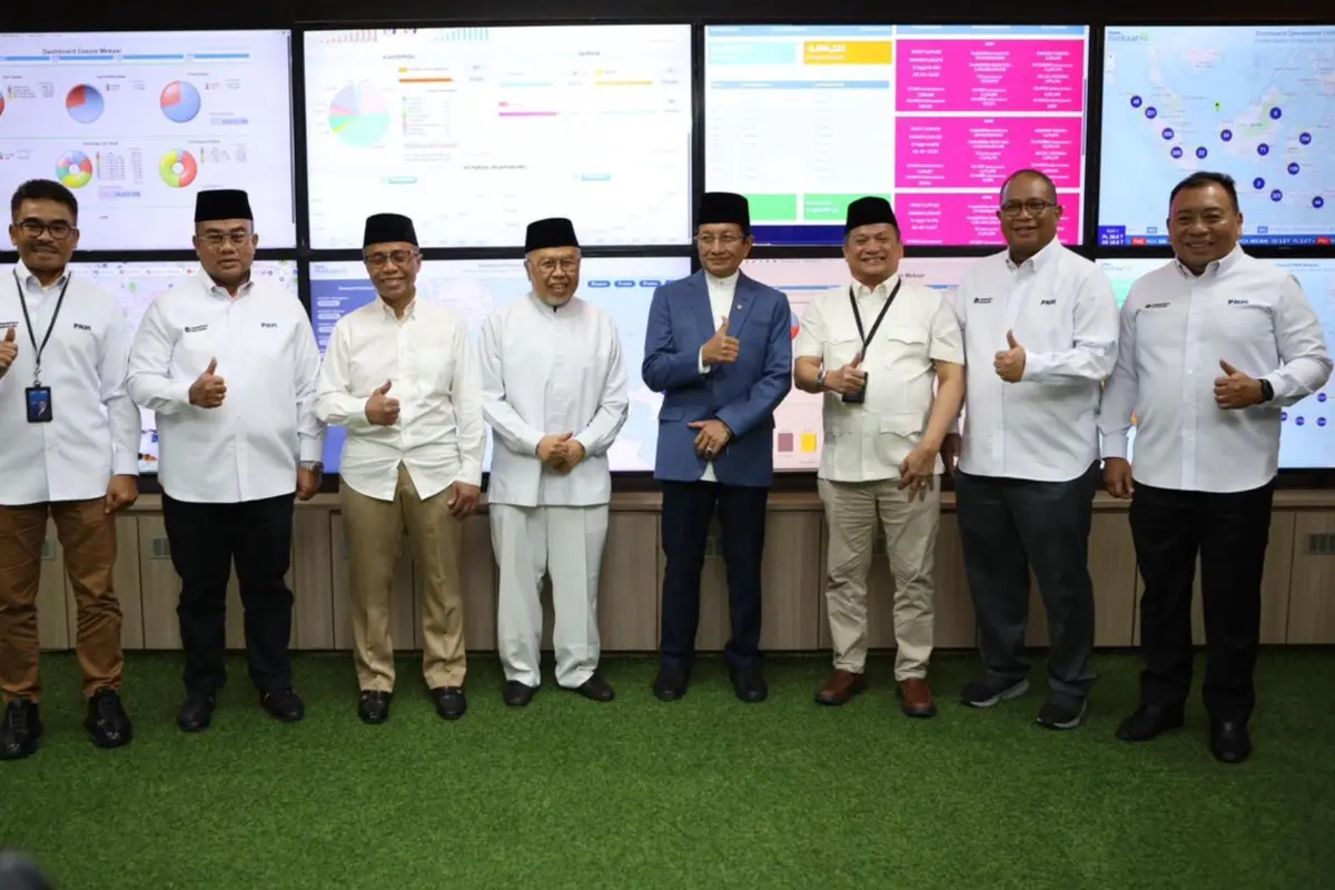 Menteri Agama Republik Indonesia Nasaruddin Umar mengunjungi Menara PNM, Jakarta (Istimewa)