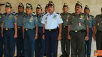 Citizen6, Jakarta: Panglima TNI Agus Suhartono, menerima laporan Korps Kenaikan Pangkat 19 Perwira Tinggi (Pati) TNI terdiri dari Pati TNI Angkatan Darat 8 Orang, TNI Angkatan Laut 7 orang dan TNI Angkatan Udara 4 orang. (Pengirim: Badarudin Bakri)