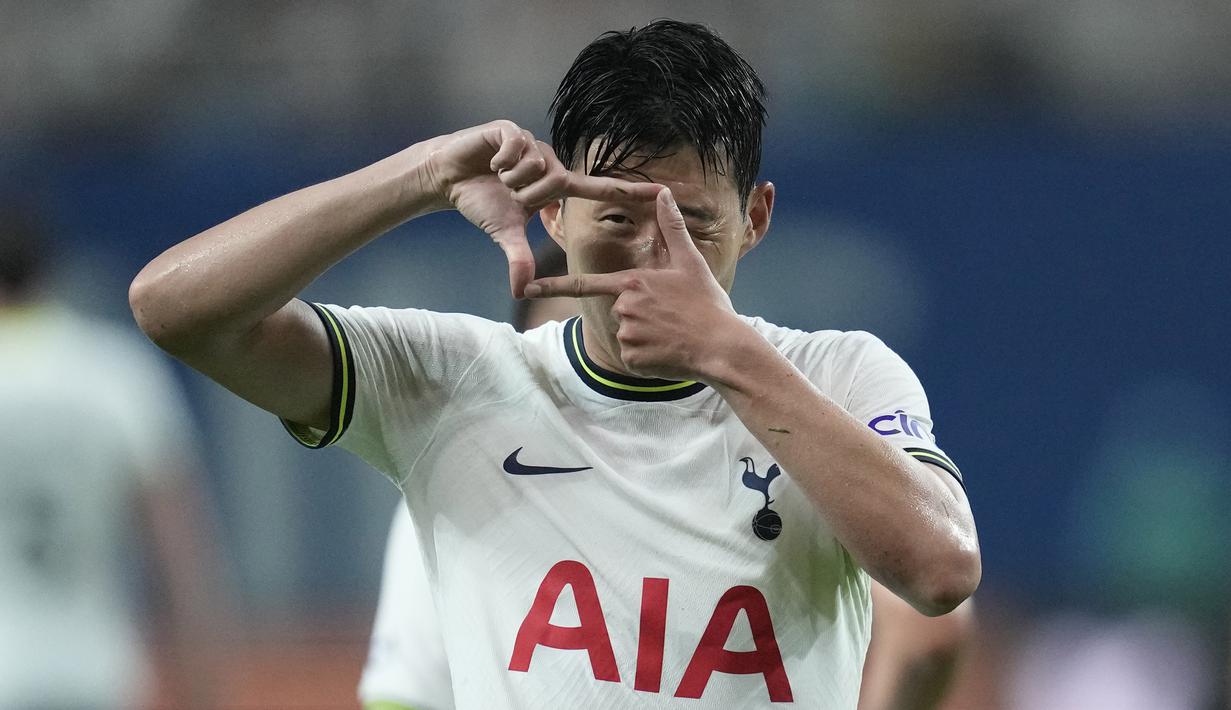 Tottenham Hotspur berkunjung ke Korea Selatan untuk melakukan laga pramusim pertamanya di kompeti 2022/2023 melawan K-League XI. (AP/Lee Jin-man)