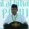 Ketum PBNU Gus Yahya di acara halal bihalal. Acara halal bihalal PBNU ini dihadiri presiden dan wapres terpilih, Prabowo Subianto dan Gibran Rakabuming Raka. (Foto: Istimewa)