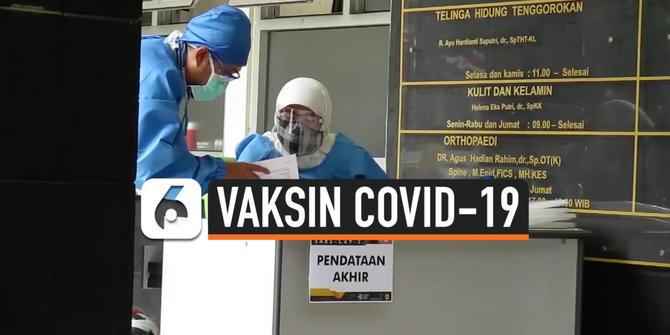 VIDEO: Uji Klinis Vaksin Covid-19, Relawan Mengaku tidak Merasakan Efek Samping