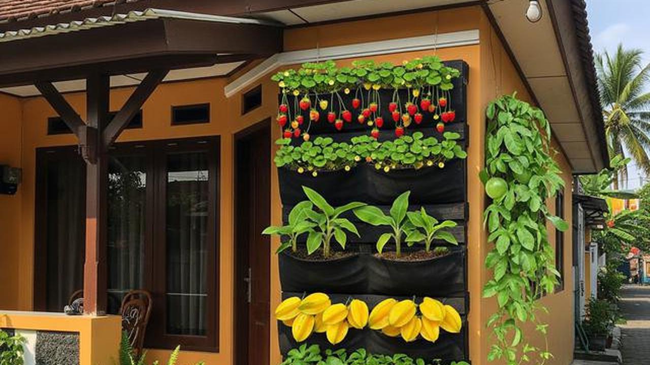 9 Model Teras Rumah Tipe Kecil dengan Taman Buah Mini, Lahan Sempit Jadi Kebun Produktif